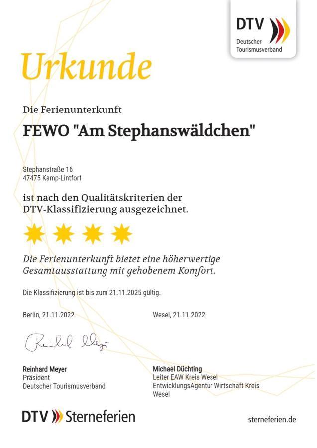 Am Stephanswaeldchen คัมพ์ลินท์ฟอร์ท ภายนอก รูปภาพ